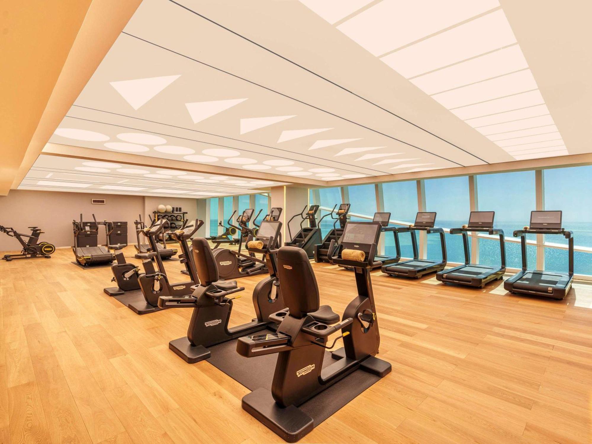 Fairmont Doha Hotel Lusail Eksteriør billede The gym at the Westin Maldives